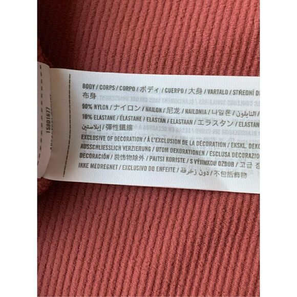 Abercrombie & Fitch Soft Collection Ribbed Seamless Side Slit Midi Dress - Picture 12 of 12